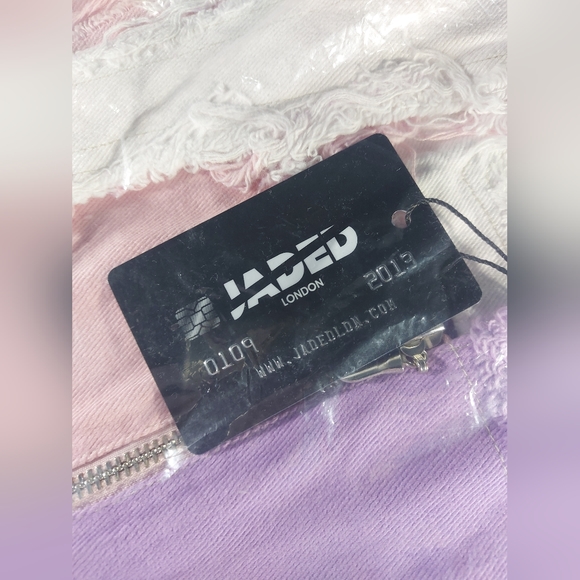 Jaded London Pastel Patchwork Corset Top, NEW, Size UK6 - Picture 11 of 16